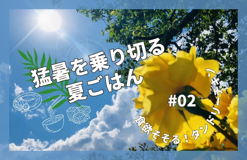 猛暑を乗り切る夏ごはん②~食欲そそる!タンドリーチキン