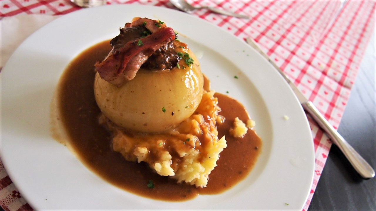 新ダイエットレシピ紹介～玉ねぎの肉詰め