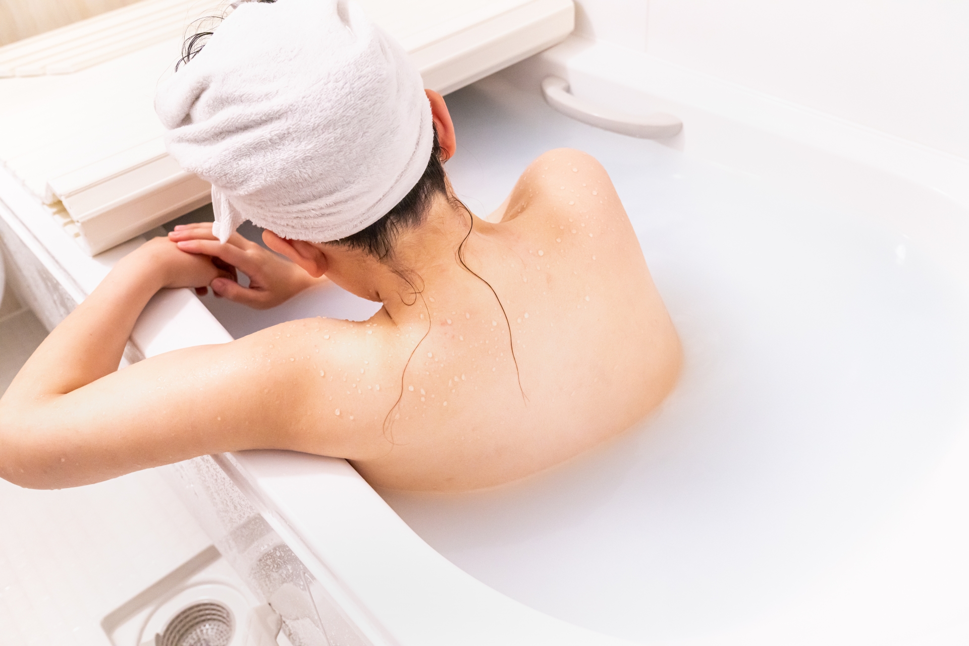 バスタイムの肌ストレス